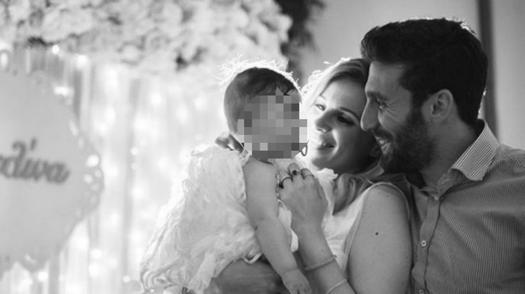 Χριστιάνα Αριστοτέλους: Η μικρή Μελίνα κάνει τα πρώτα της βήματα! [βίντεο]