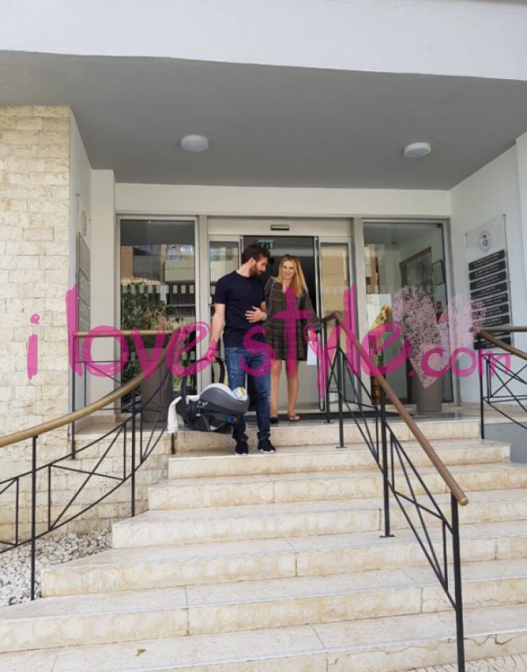 Η έξοδος της Χριστιάνας Αριστοτέλους από την κλινική και ο ενθουσιασμός του Γιώργου Εφραίμ για τον ερχομό της κορούλας τους!