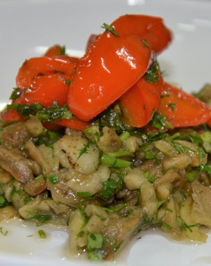 Παραδοσιακή μελιτζανοσαλάτα