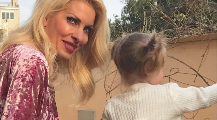 Αυτή είναι η πιο γλυκιά εικόνα της Ελένης Μενεγάκη με τη μικρή Μαρίνα