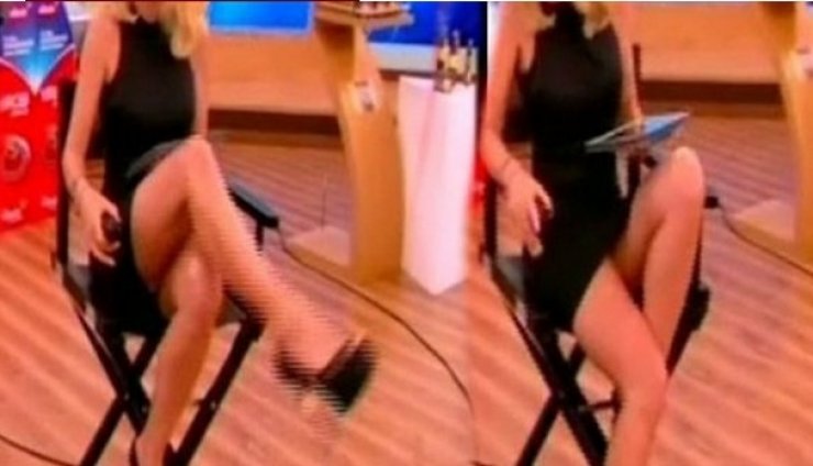 Ελένη Μενεγάκη: Έδειξε και πάλι το βρακί της [βίντεο]