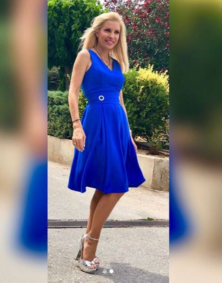 Ελένη Μενεγάκη: Δείτε την με μαγιό κατά τη διάρκεια των διακοπών της!