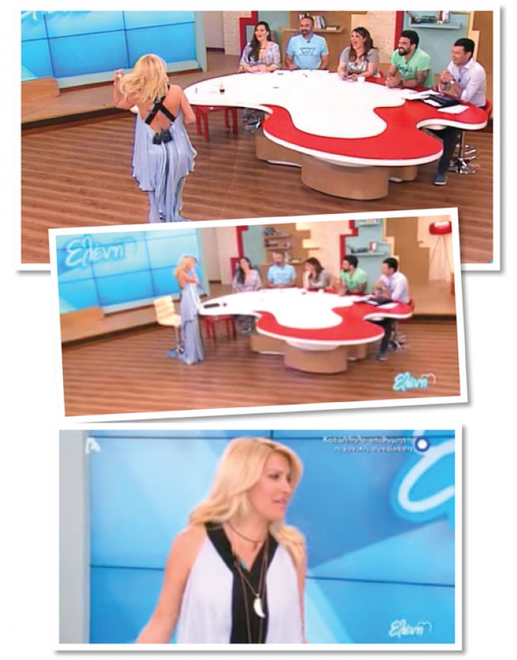 Ποιον Κύπριο σχεδιαστή επέλεξε για τη σημερινή της εμφάνιση η Ελένη Μενεγάκη [βίντεο]