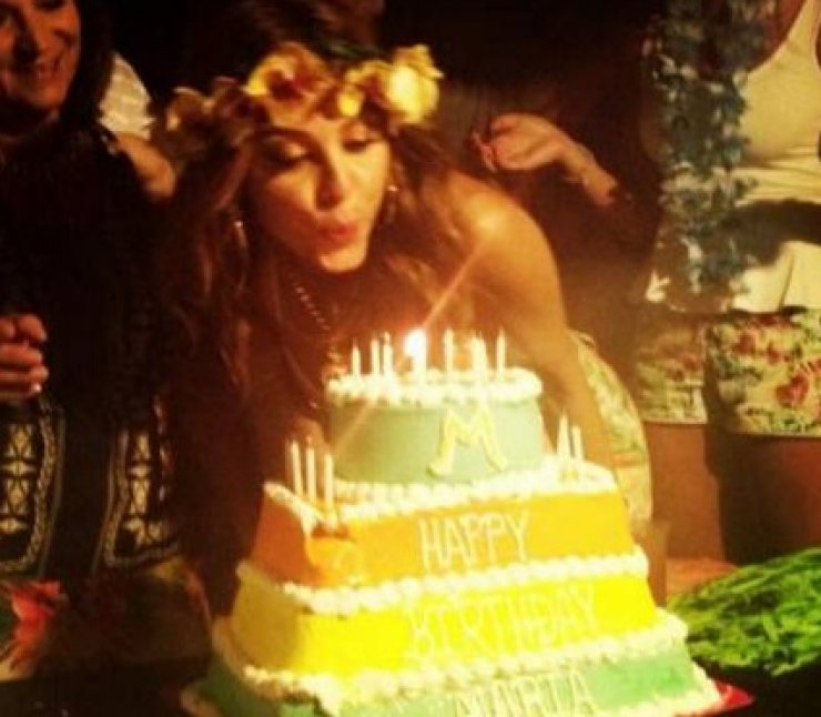 Πως πέρασε τα γενέθλιά της η Μαρία Μενούνος;