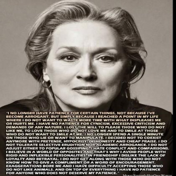 199 λέξεις από την Meryl Streep που συγκλονίζουν