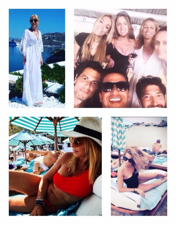 Επέλαση επώνυμων Κυπρίων στην παραλία Nammos στη Μύκονο λόγω τριημέρου