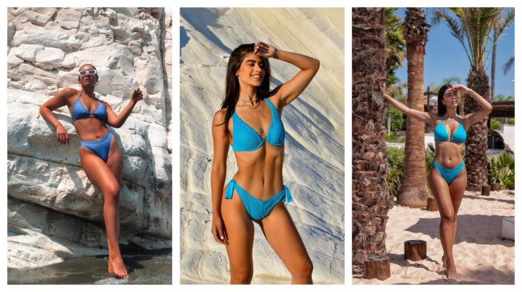 Γαλάζιο μαγιό: 10 fashion girls που φόρεσαν μαγιό στα χρώματα της θάλασσας