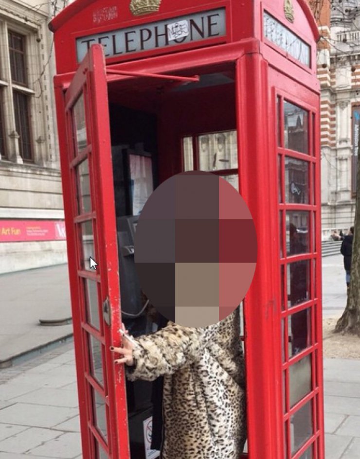 Κύπρια ηθοποιός κάνει διακοπές στο Λονδίνο