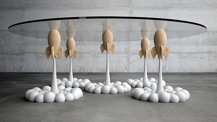 Rocket coffee table