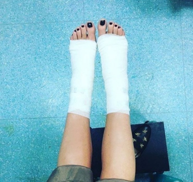 Επωνύμη Ελληνίδα στο νοσοκομείο