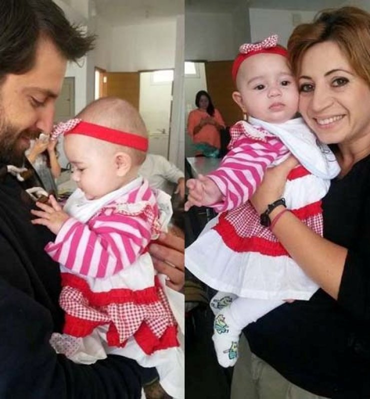 Πάνος Μακρής - Χριστιάνα Αρτεμίου: Η μικρή Κοσμίνα τους πήρε τα μυαλά