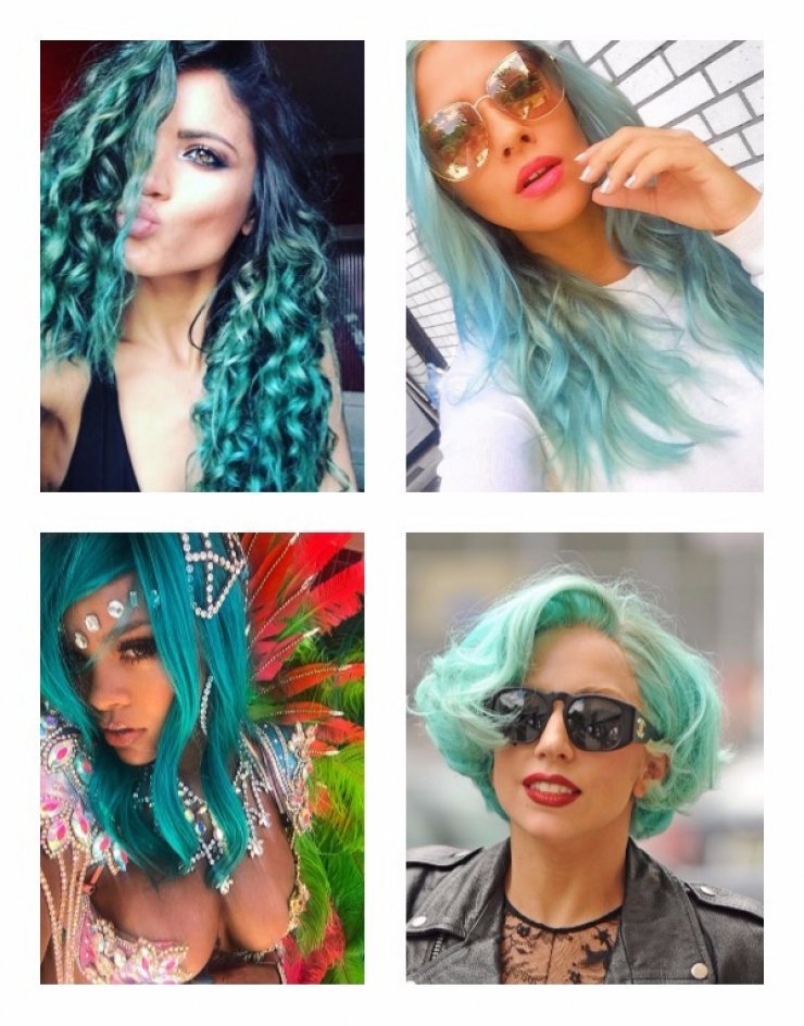 Οι πιο τολμηρές! Επώνυμες που έβαψαν τα μαλλιά τους… μπλε!