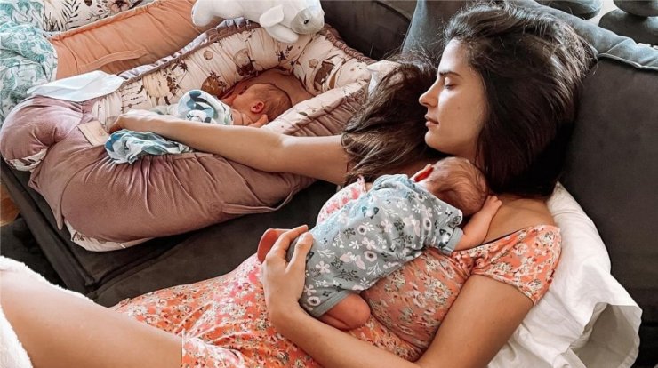 Χριστίνα Μπόμπα: Μας έδειξε στιγμιότυπο από τη γυμναστική μαζί με τις κόρες της [εικόνα]