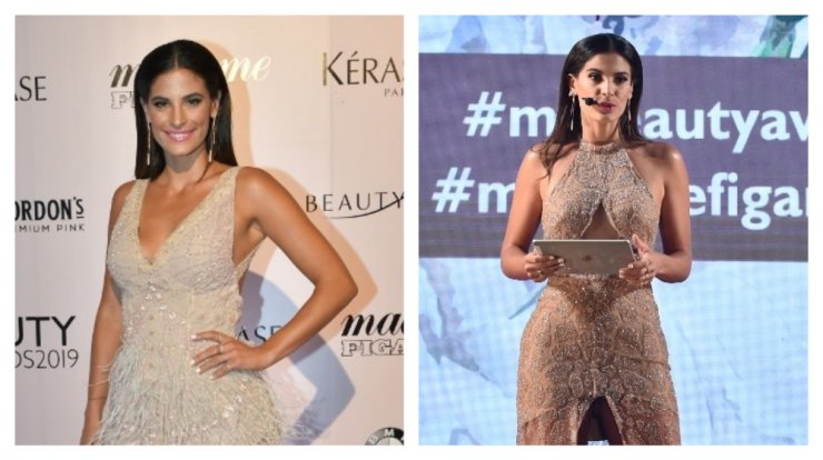 Χριστίνα Μπόμπα: Οι λαμπερές δημιουργίες της Έφης Παπαϊωάννου που φόρεσε στα “Beauty Awards 2019”