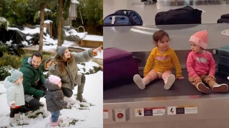 Η Χριστίνα Μπόμπα απαντά στα κακεντρεχή σχόλια για το βίντεο με τις κόρες της στο αεροδρόμιο