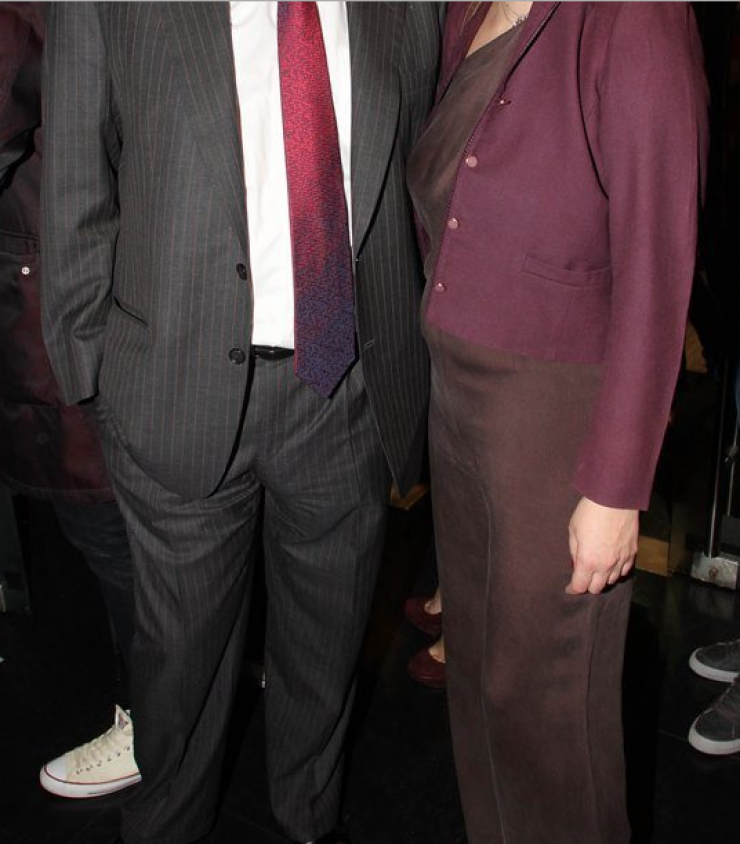 Ελληνίδα ηθοποιός στη θεατρική παράσταση του πρώην της με τον νυν σύντροφό της!