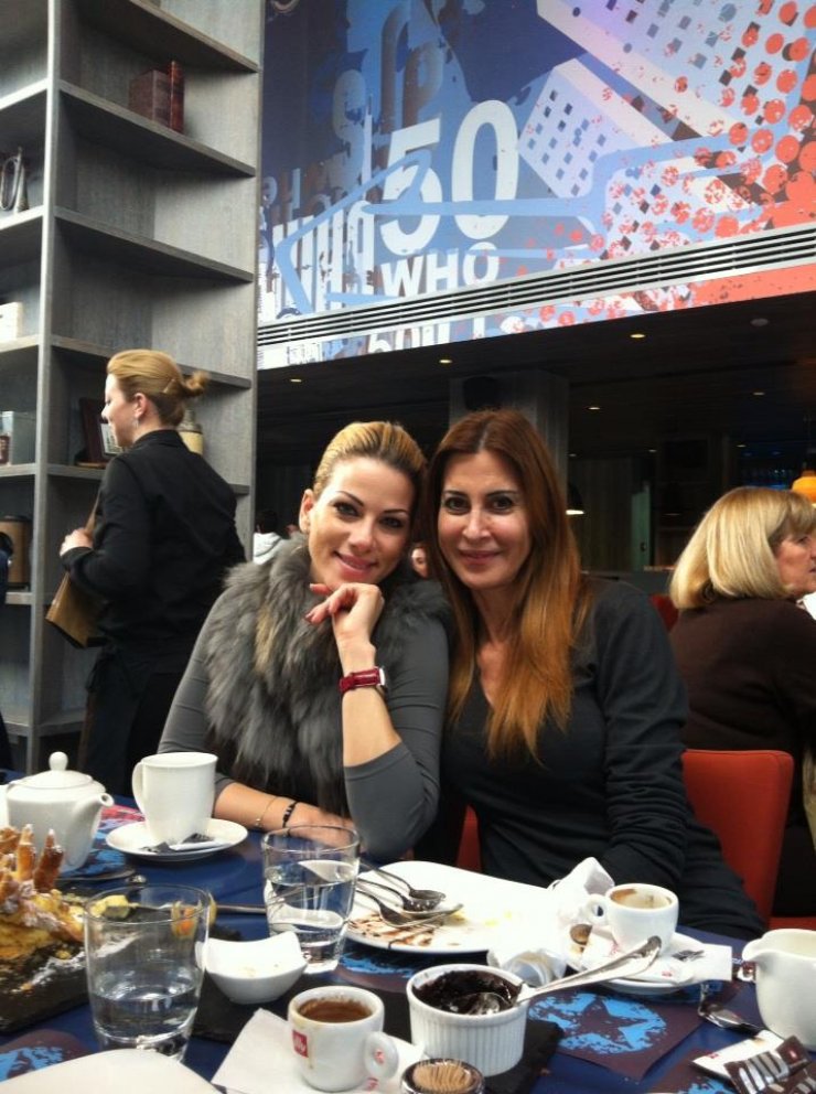 Η Μύρια Κωνσταντινίδου αποχαιρέτησε τη Χριστίνα Δημητρίου