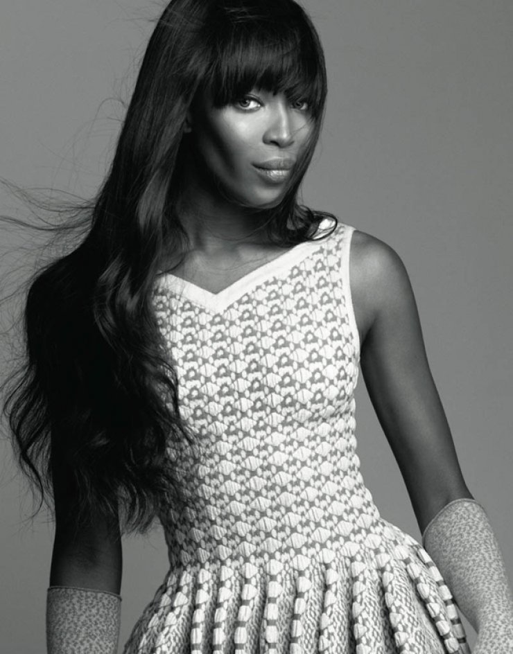 Θύελλα αντιδράσεων με τη γυμνή φωτογραφία της Naomi Campbell [εικόνα]