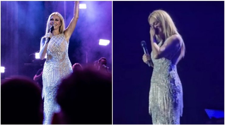 Νατάσα Θεοδωρίδου: Δάκρυσε επί σκηνής η τραγουδίστρια σε συναυλία της [βίντεο]