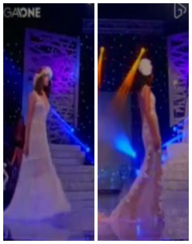 Το ατύχημα διαγωνιζόμενης Star Κύπρος 2016: Πιάστηκε το νυφικό της στην σκηνή και...