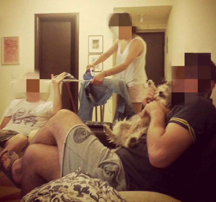 Ποια επώνυμη Κύπρια την ώρα του μεγάλου τελικού του "The Voice" σιδέρωνε;