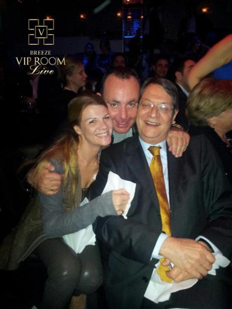 Το party νίκης του Νίκου Αναστασιάδη στη Λεμεσό 