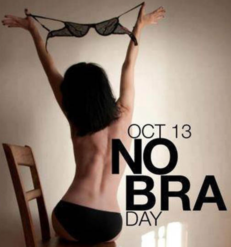 13 Οκτωβρίου – Ημέρα χωρίς… σουτιέν!