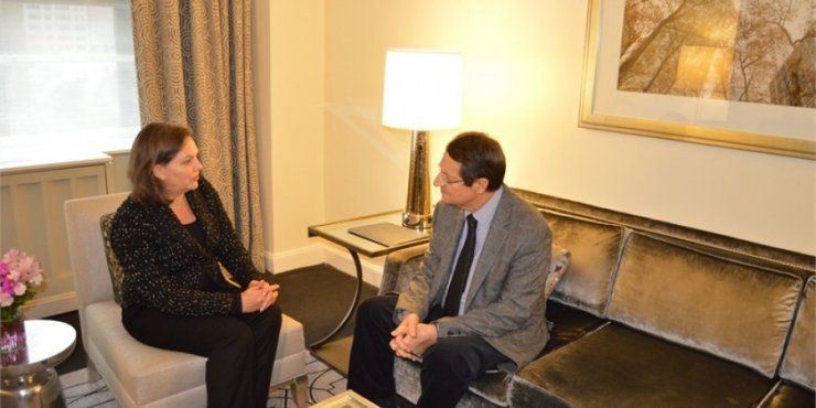 Η Β.Νούλαν ενημερώνεται για τις εξελίξεις στο κυπριακό 