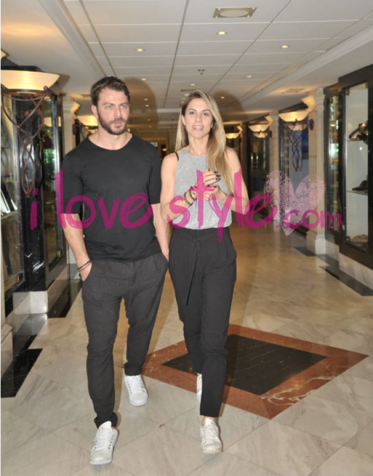 Γιώργος Αγγελόπουλος - Ντορέττα Παπαδημήτριου: Οι πρώτες δηλώσεις τους στην Κύπρο