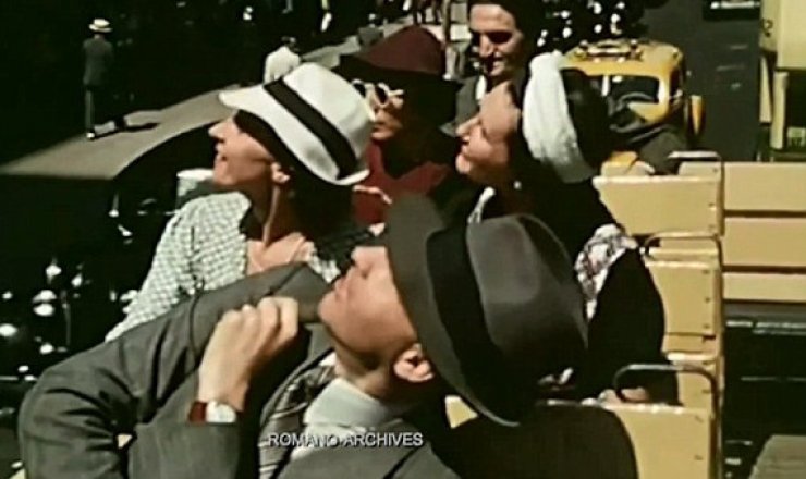 Η Νέα Υόρκη του ’30 ζωντανεύει μέσα από έγχρωμο φιλμ