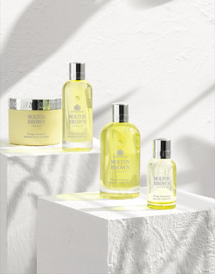 Molton Brown: Αποτίει φόρο τιμής στην εμβληματική της συλλογή Orange & Bergamot