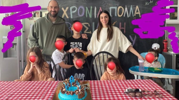 Βασίλης Σπανούλης: Η τούρτα υπερπαραγωγή που ετοίμασε για την Ολυμπία Χοψονίδου [εικόνα & βίντεο]