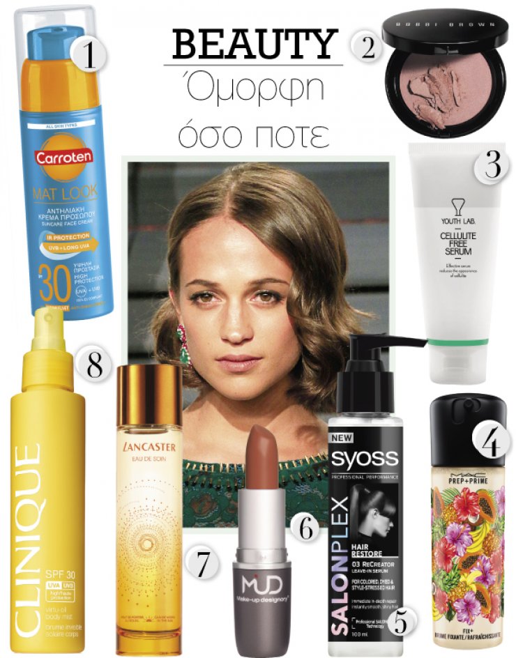 Top 8 προϊόντα για το καλοκαιρινό σας νεσεσέρ