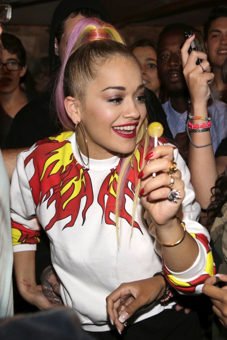 Χαμός στη Μαδρίτη για την Rita Ora [εικόνες]