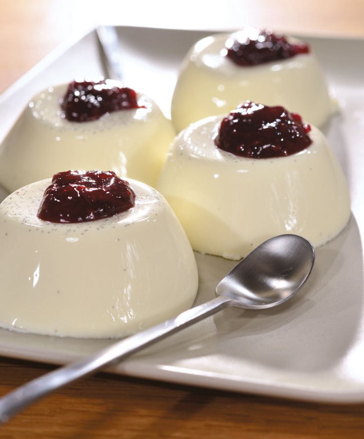 Πανακότα με Philadelphia