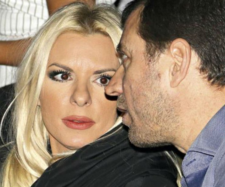 Το πρώτο δημόσιο φιλί της Πάνια με τον Σαμοΐλη