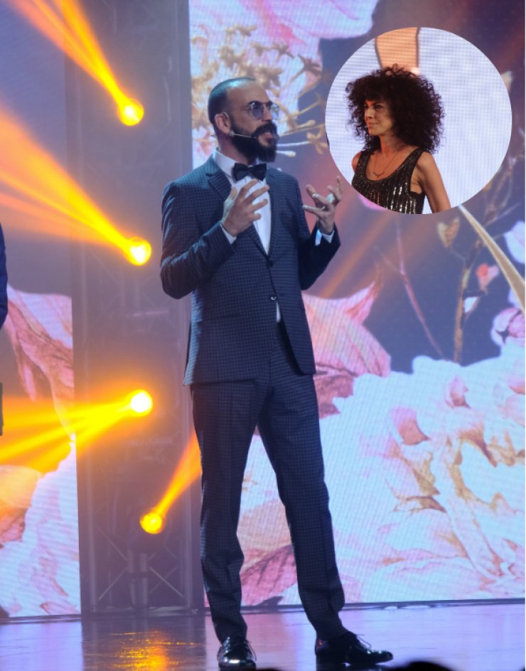 Η τηλεοπτική συνύπαρξη του Πάνου Μουζουράκη και της Μαρίας Σολωμού! [βίντεο]