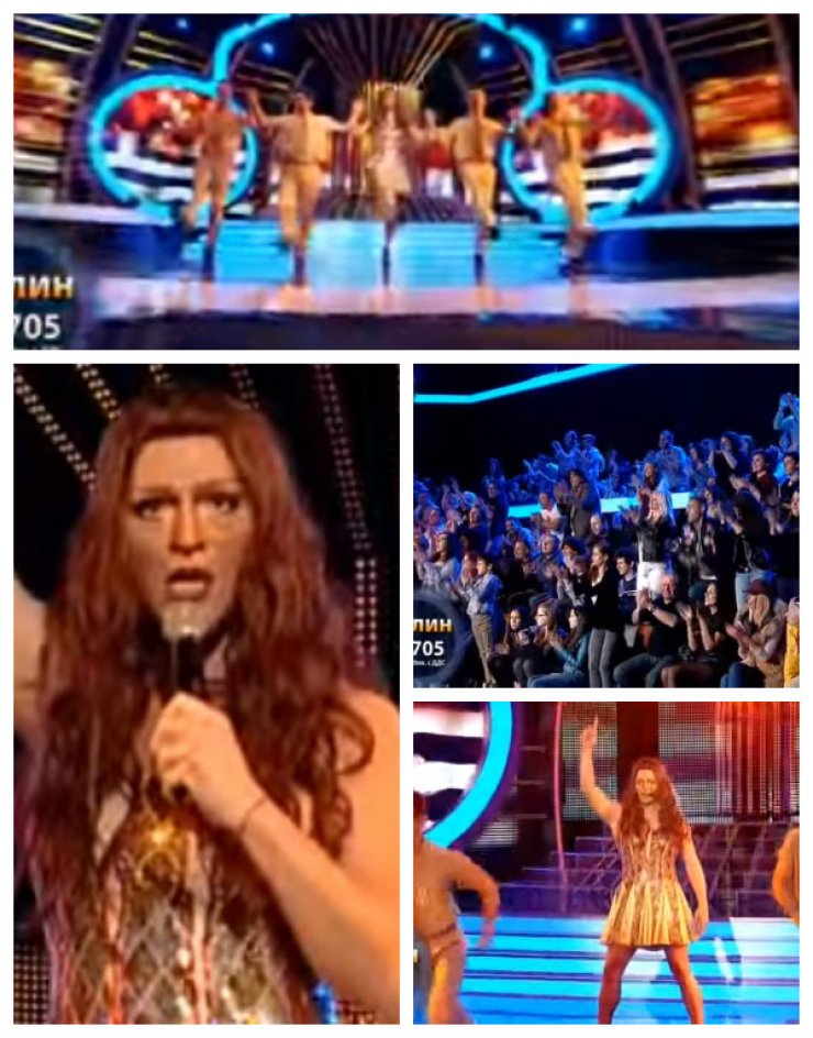 Δεν υπάρχει: Βούλγαρος καλλιτέχνης μεταμφιέστηκε σε Παπαρίζου στο YFSF και αποθεώθηκε!