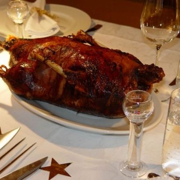 Γιορτινή πάπια στο φούρνο από τον chef του Άγιοι Ανάργυροι Natural Healing Spa Resort!