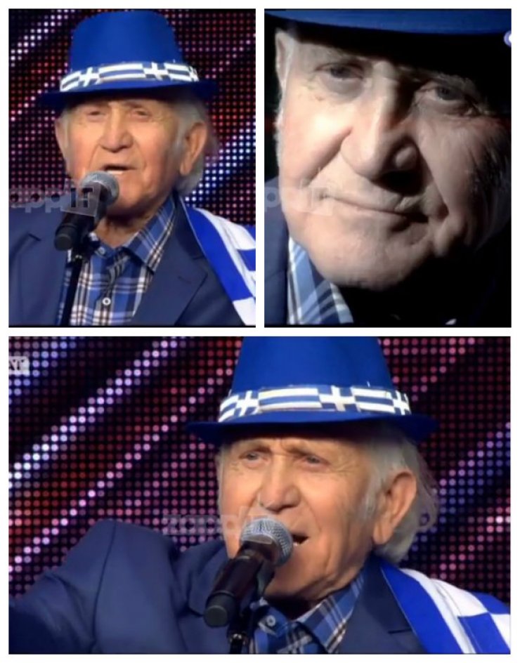 X-Factor: Ο 83χρονος παππούς που έκανε χαμό στη σκηνή [βίντεο]