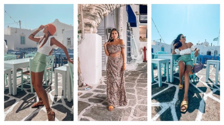 Travel looks: Όλες οι εμφανίσεις των fashion girls που ταξίδεψαν στην Πάρο για τον γάμο της Ανδρεάνας Φραγκούδη