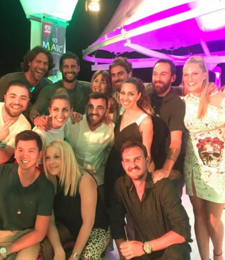 Αποκλειστικές δηλώσεις και πλάνα από το prive πάρτι των παικτών του "Survivor"