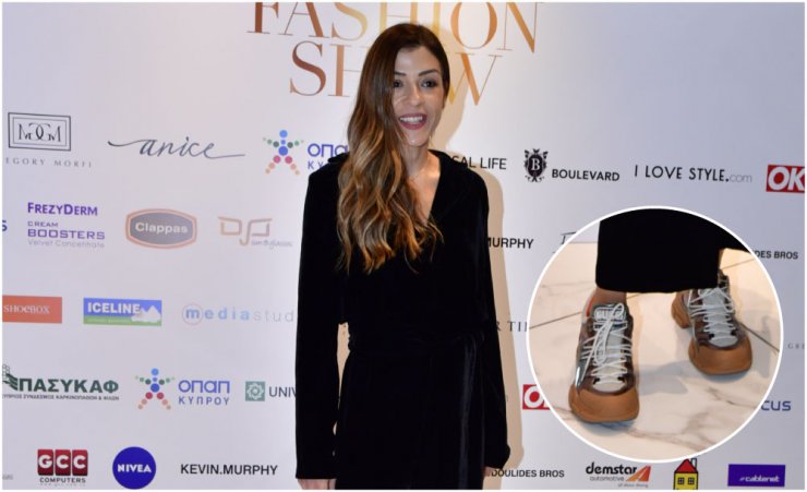 Μάθαμε πόσα στοιχίζουν τα ugly sneakers της Ιφιγένειας Χουλιώτη