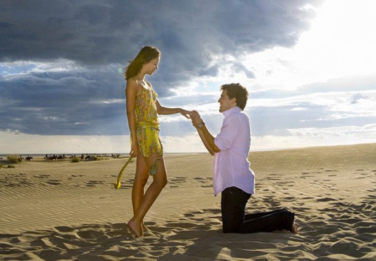 Η ιδανική πρόταση γάμου γίνεται του Αγίου Βαλεντίνου