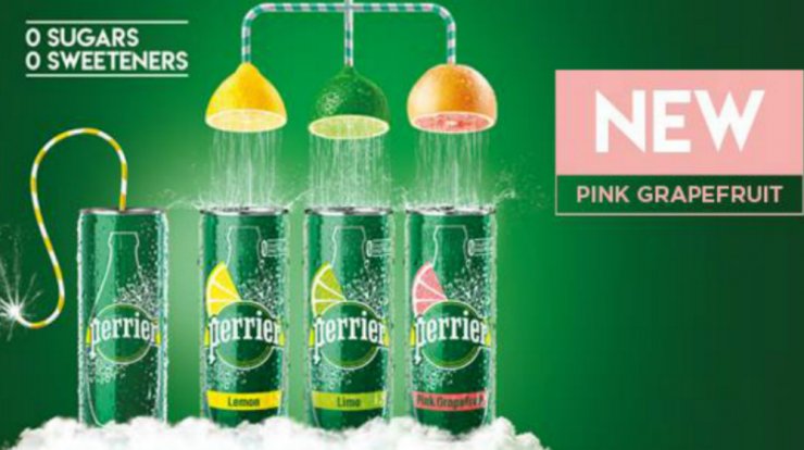 Perrier, goes pink! Zήσε την εμπειρία της υπεροχής, με τη νέα γεύση Pink Grapefruit