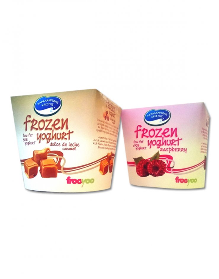 Dulce de Leche και Raspberry