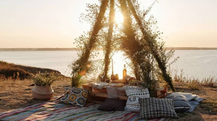 Boho πικνίκ στη φύση με άρωμα κυπριακό! 