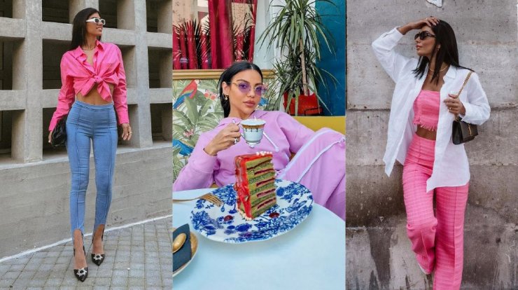 Ροζ: 3 looks από τα fashion girls