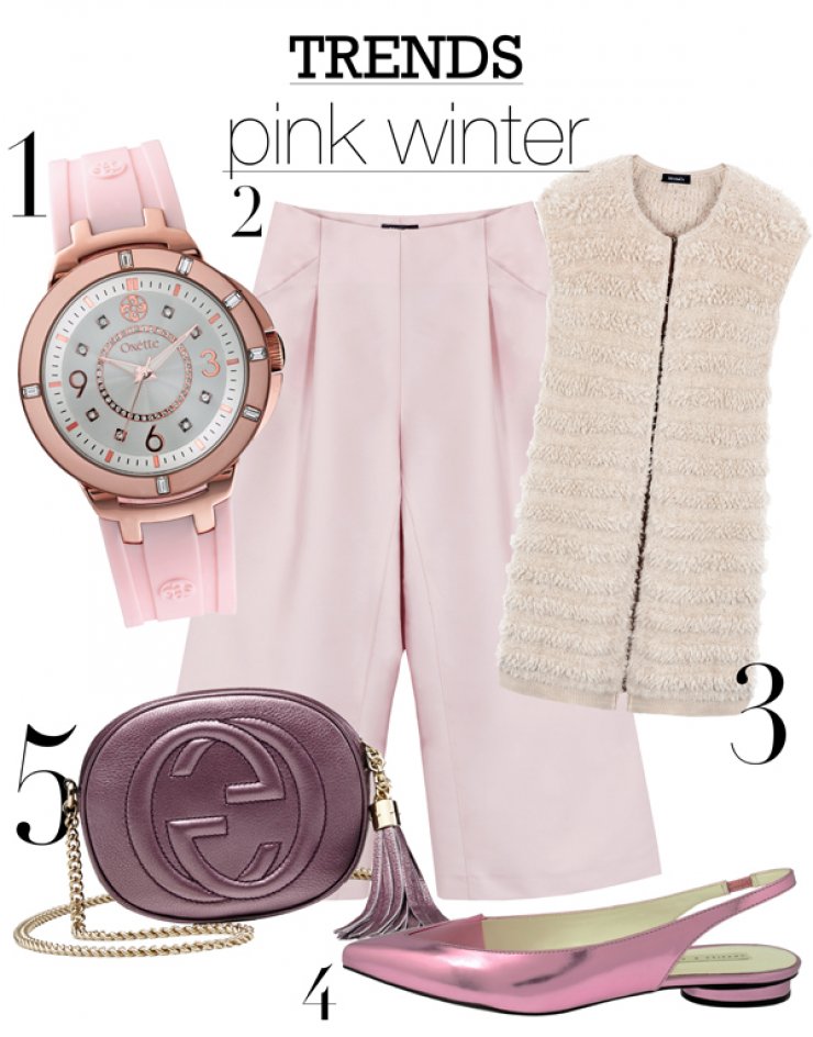 Pink winter