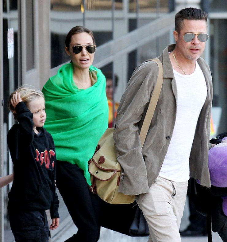 Οικογένεια Pit-Jolie: Επέστρεψαν όλοι μαζί από την Αυστραλία